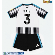 Maglie da calcio Newcastle United Lewis Hall #3 Prima Maglia Bambino 2026-27 Manica Corta + Pantaloni corti)